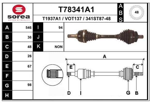 Planetara POLCAR PJ T78341A1