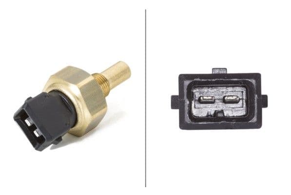 senzor,temperatura lichid de racire HELLA 6PT 009 107-451