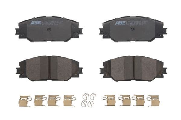 set placute frana,frana disc ABE C12122ABE-P
