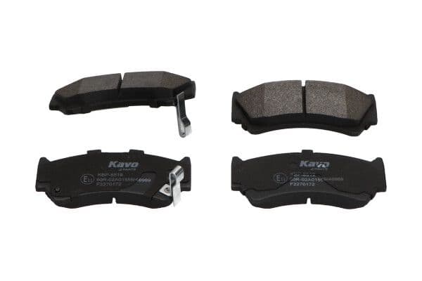 set placute frana,frana disc KAVO PARTS KBP-8519