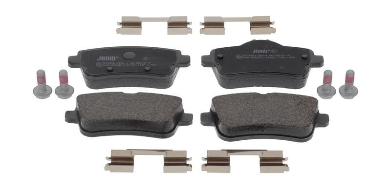 set placute frana,frana disc JURID 573465J