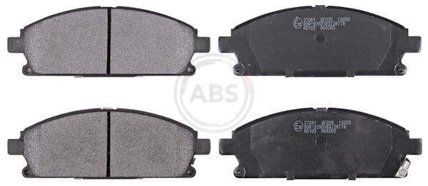 set placute frana,frana disc ABS 37081