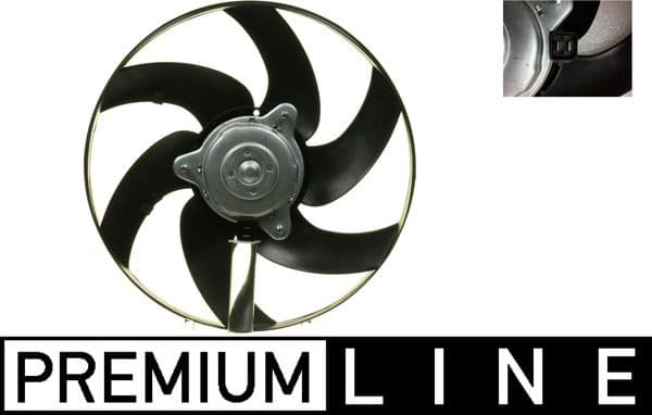 Ventilator, radiator MAHLE BEHR *** PREMIUM LINE *** CFF 281 000P
