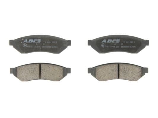 set placute frana,frana disc ABE C20005ABE