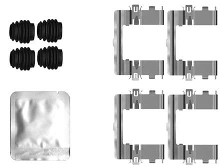 Set accesorii, placute frana TEXTAR 82564000