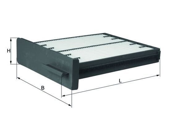 Filtru, aer habitaclu KNECHT LA 125