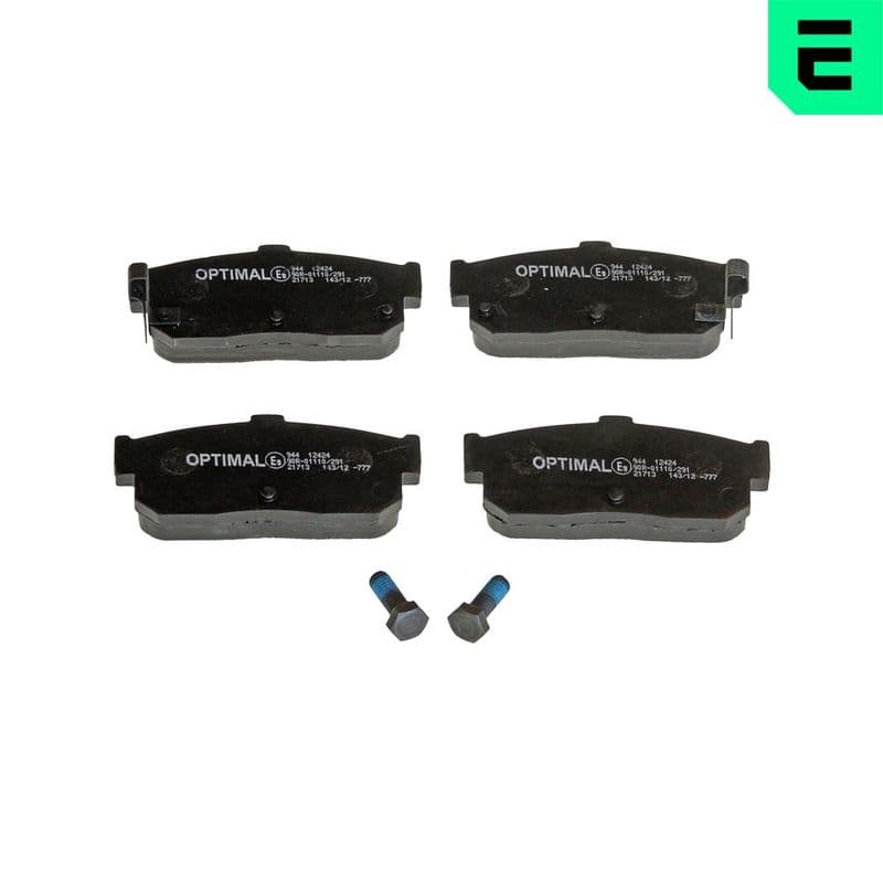 set placute frana,frana disc OPTIMAL BP-12424