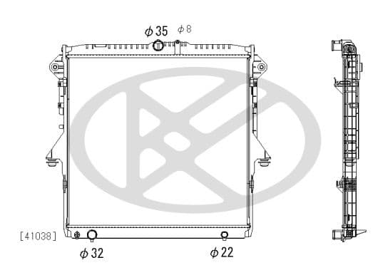 Radiator, racire motor KOYORAD PL062981