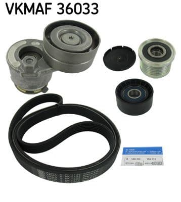Set curea transmisie cu caneluri SKF VKMAF 36033