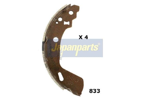 Set saboti frana JAPANPARTS GF-833AF