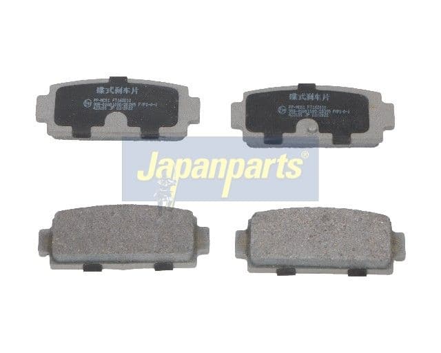set placute frana,frana disc JAPANPARTS PP-MC01