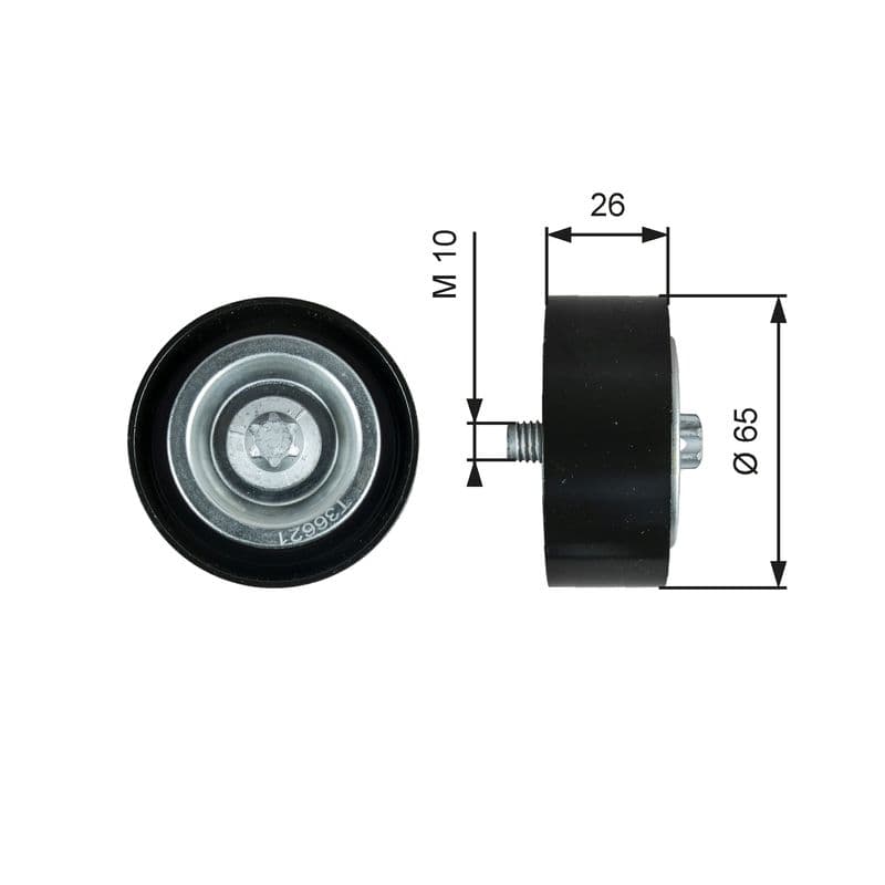 Rola ghidare/conducere, curea transmisie GATES DriveAlign™ T36621