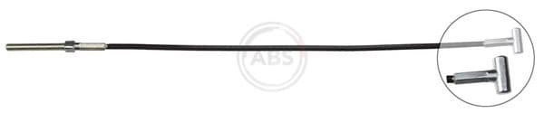 Cablu, frana de parcare ABS K13831