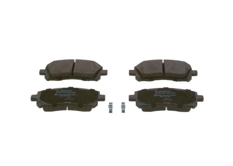 set placute frana,frana disc BOSCH 0 986 424 700