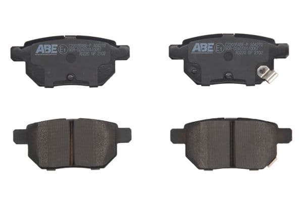 set placute frana,frana disc ABE C22035ABE-P