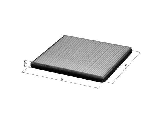 Filtru, aer habitaclu KNECHT LA 143