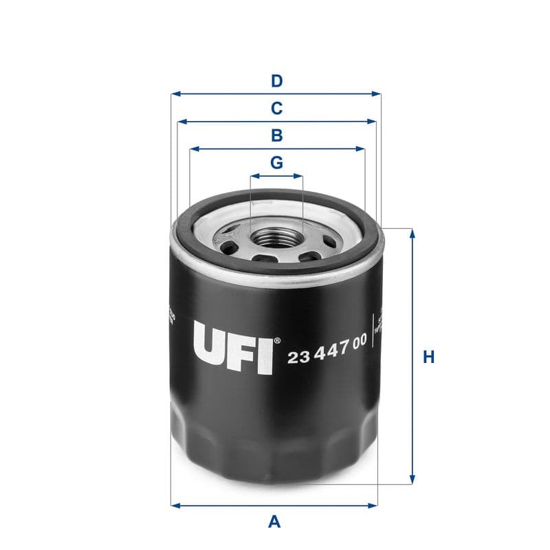 Filtru ulei UFI 23.447.00