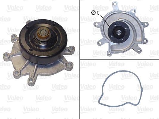 Pompă de apă, răcire motor VALEO 506823