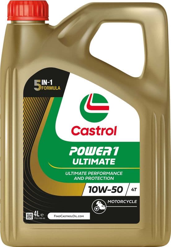Ulei de motor CASTROL POWER1 ULTIMATE 4T 10W-50 4L