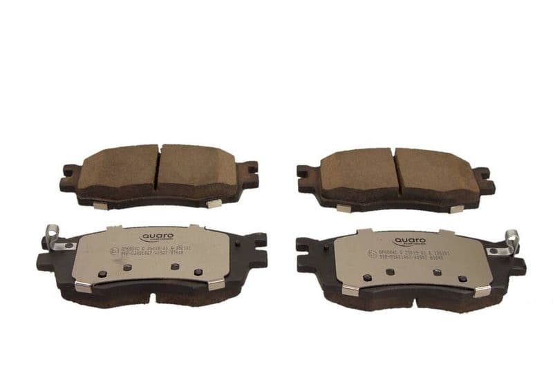 set placute frana,frana disc QUARO SILVER CERAMIC QP6884C