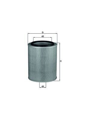 Filtru aer MAHLE LX 531