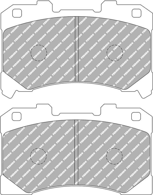 set placute frana,frana disc FERODO FCP5261H