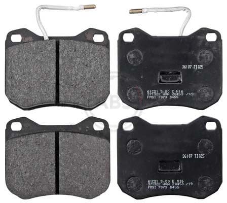 set placute frana,frana disc ABS 36107