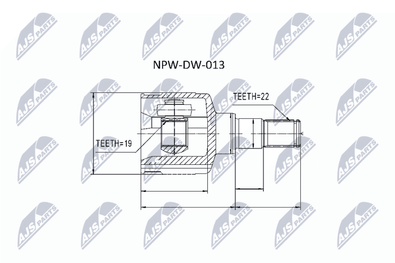 Set articulatie, planetara NTY NPW-DW-013
