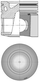 Piston KOLBENSCHMIDT 41475600