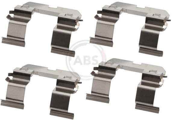 Set accesorii, placute frana ABS 1816Q