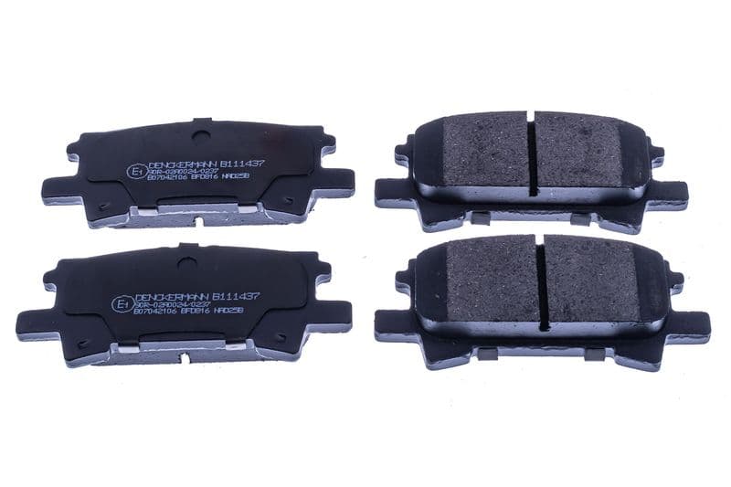 set placute frana,frana disc DENCKERMANN B111437