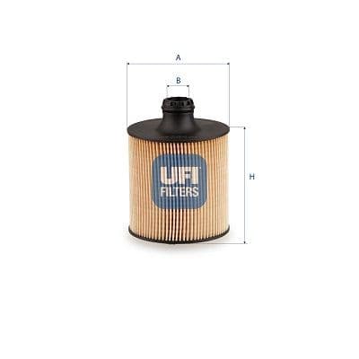Filtru ulei UFI 25.284.00