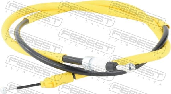 Cablu, frana de parcare FEBEST 24100-TRAFIIRH