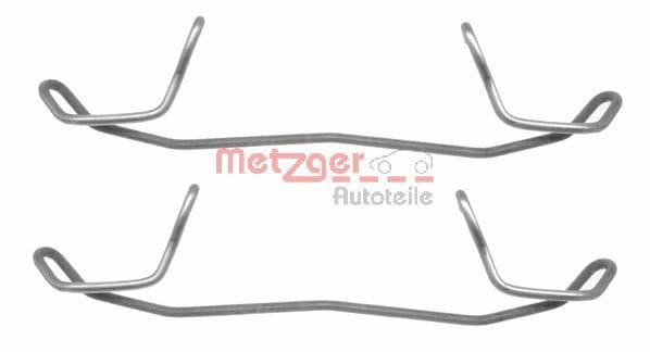 Set accesorii, placute frana METZGER AUTOTEILE 109-1123