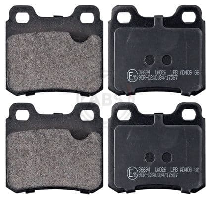 set placute frana,frana disc ABS 36694