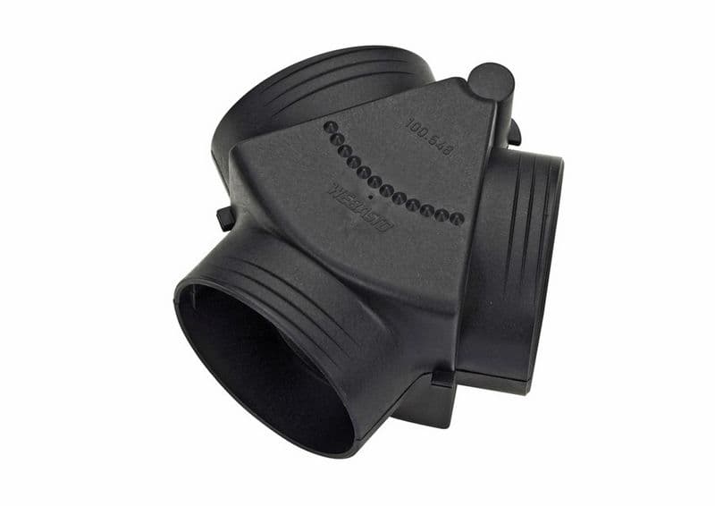Canal de aer WEBASTO Distributor Y-unit 80/80/80, plastic, black 1319212A