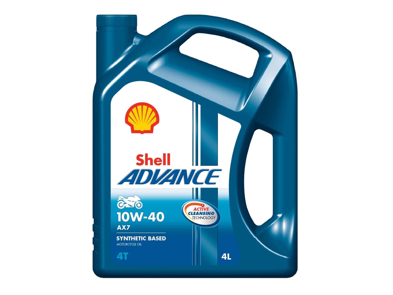 Ulei de motor SHELL Advance 4T AX7 10W-40 4L