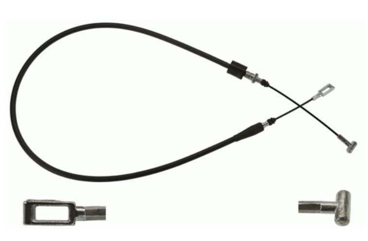 Cablu, frana de parcare KRIEGER 0950014055