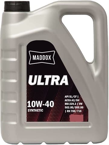 Ulei de motor MADDOX ULTRA 10W-40 A3B4 4L