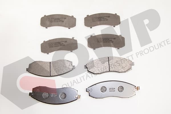 set placute frana,frana disc QWP WBP787