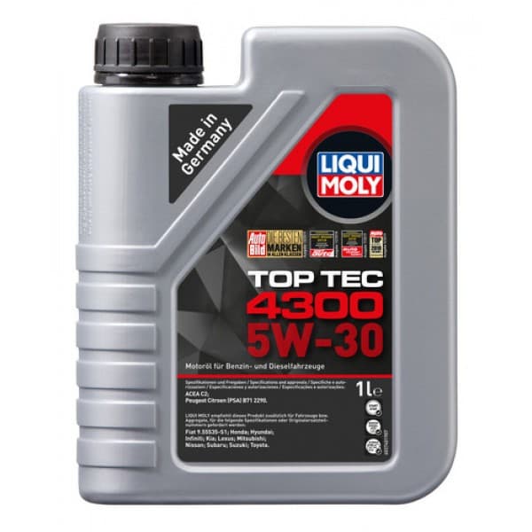 Ulei de motor LIQUI MOLY Top Tec 4300 5W-30 1L