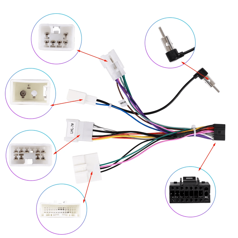 Cablaj Alimentare Conector Adaptor Toyota pentru navigatii Android - AD-BGRKIT081-C