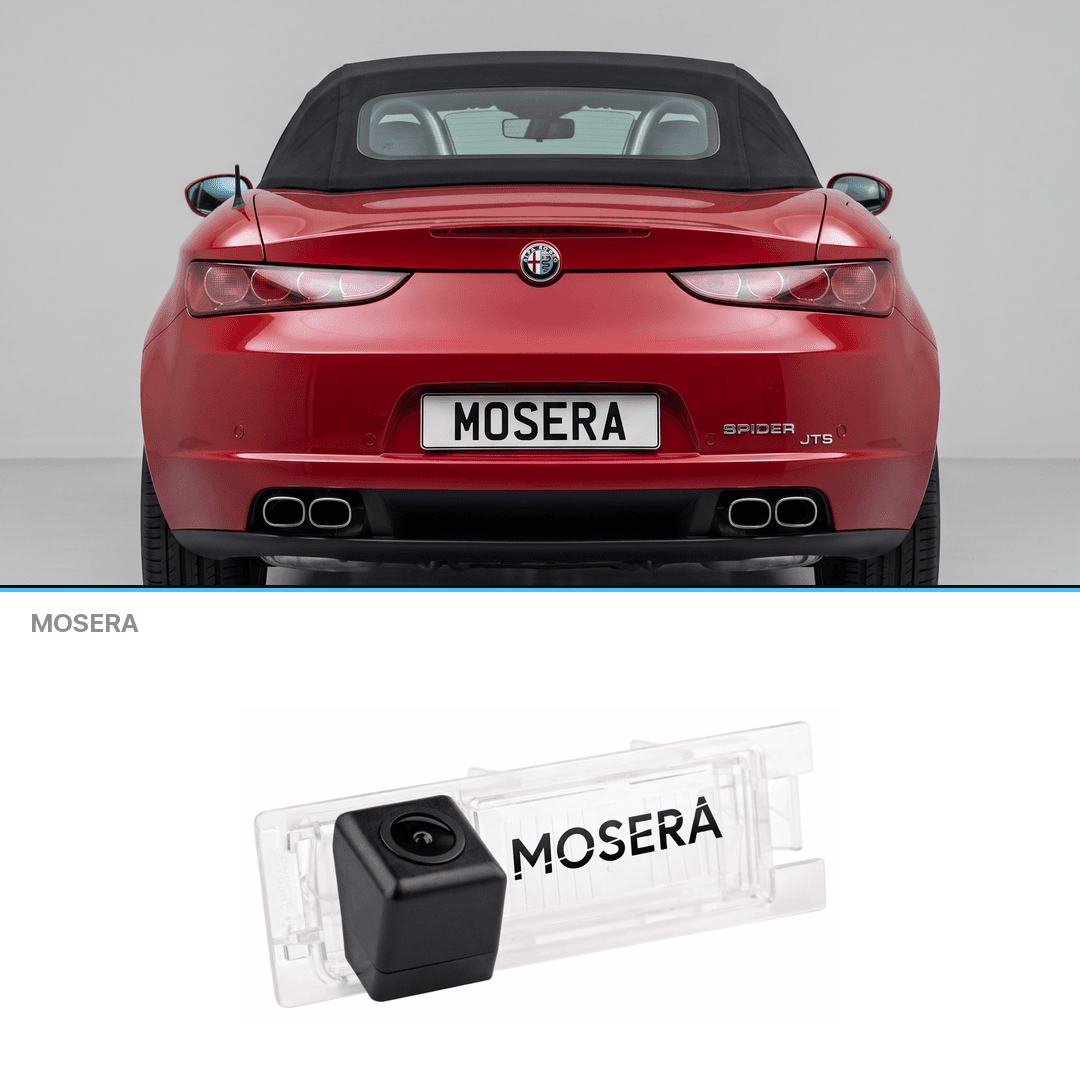 Cameră marșarier Alfa Romeo Spider 2006-2010 AHD 1080P NTSC MOSERA