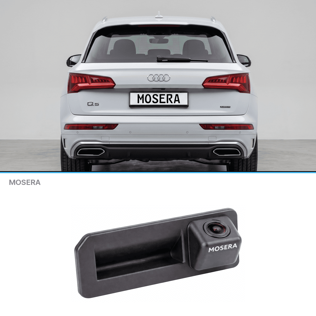 Cameră marșarier Audi Q5 FY 2017+ în mâner AHD 1080P NTSC MOSERA
