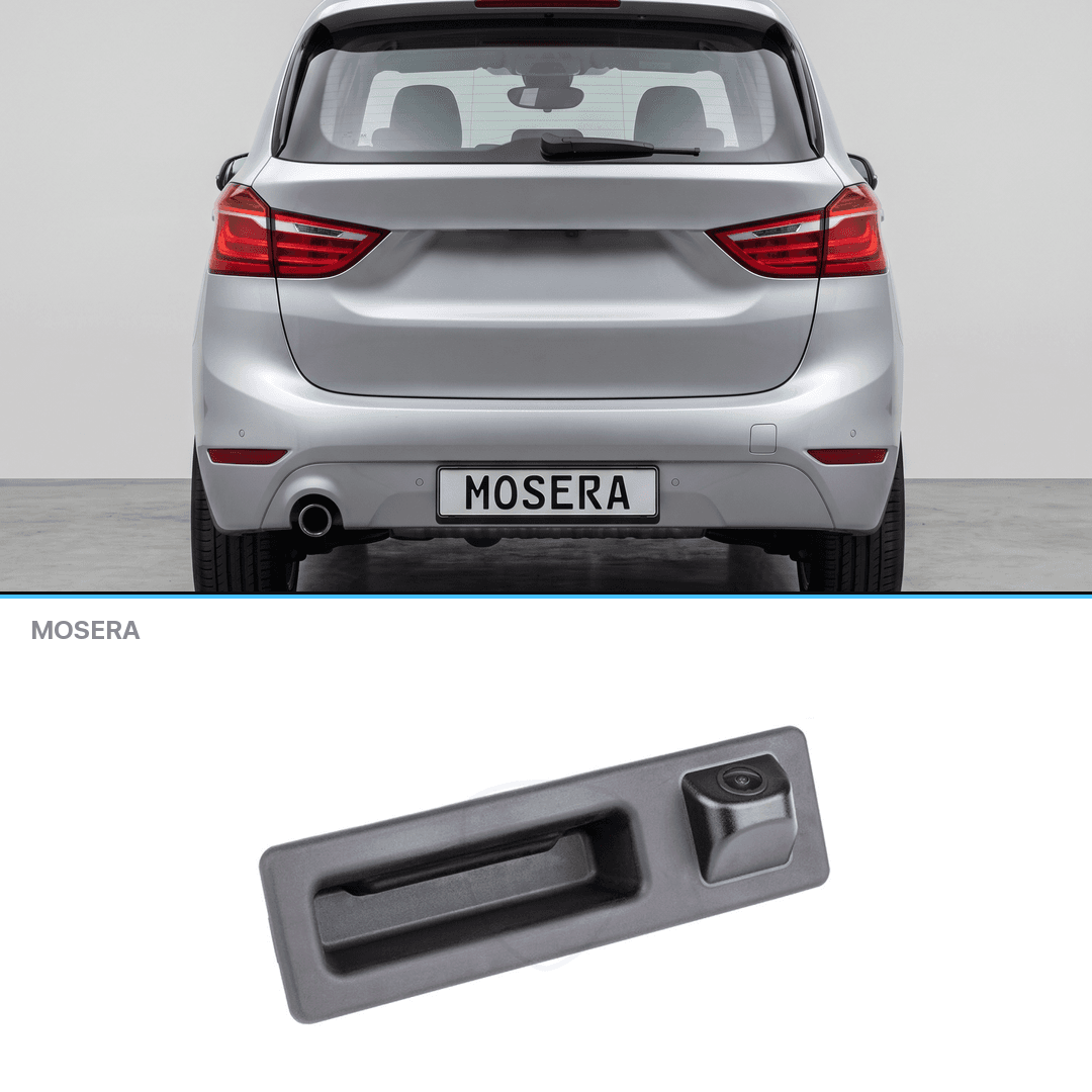 Cameră marșarier BMW Seria 2 Active Gran Tourer 2013-2017 în mâner AHD 1080P NTSC MOSERA