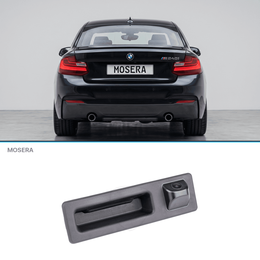 Cameră marșarier BMW Seria 2 Coupé 2012-2017 în mâner AHD 1080P NTSC MOSERA