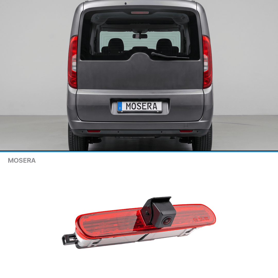 Cameră marșarier Fiat Doblo 2010-prezent pe stop AHD 1080P NTSC MOSERA