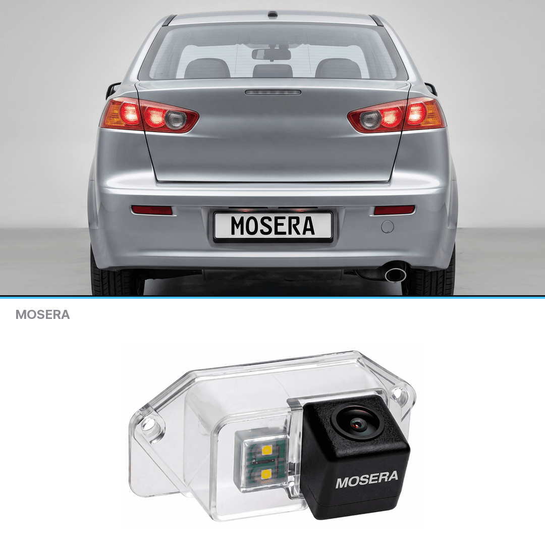 Cameră marșarier Mitsubishi Lancer 2007+ AHD 1080P NTSC MOSERA
