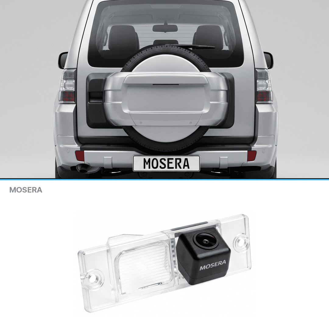 Cameră marșarier Mitsubishi Pajero 4 2006+ AHD 1080P NTSC MOSERA