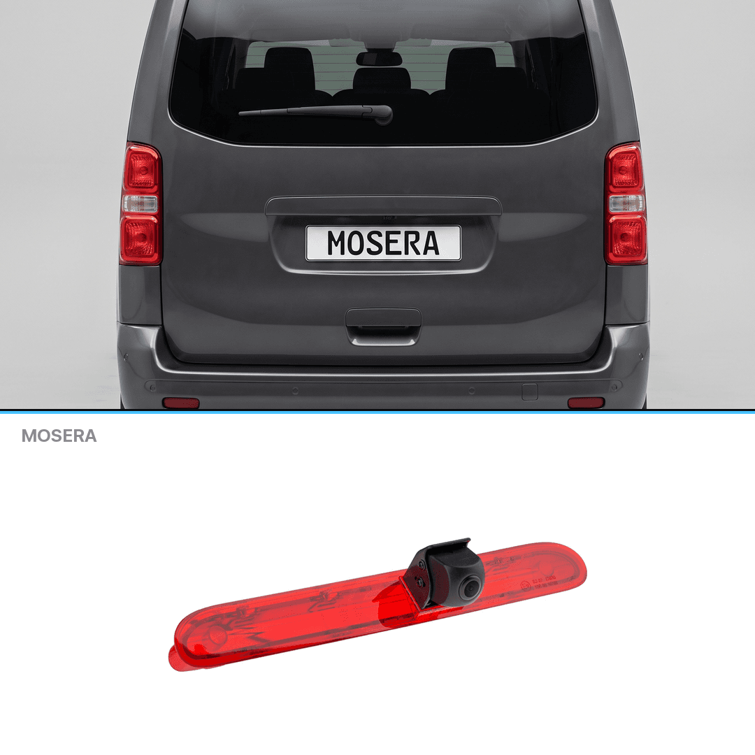 Cameră marșarier Peugeot Expert generația 3 2016+ pe stop AHD 1080P NTSC MOSERA